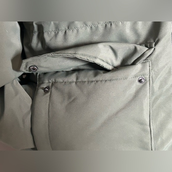 Spyder Women's Olive Hooded Puffer Coat - Picture 9 of 16